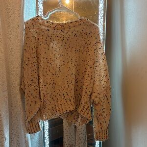 Entro Multicolored Speckled Cardigan